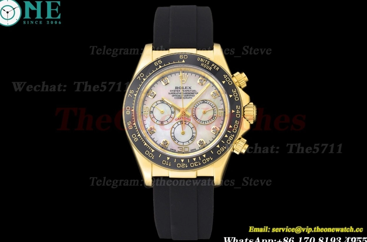 A3836 YG RU Mop 40mm Dial GDF Daytona 0510